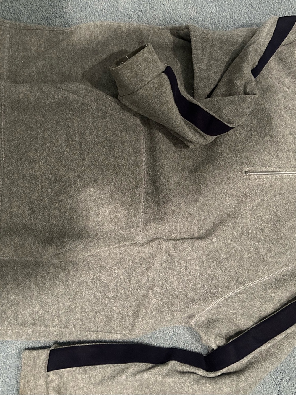 GAP Gray Fleece Sweatshirt